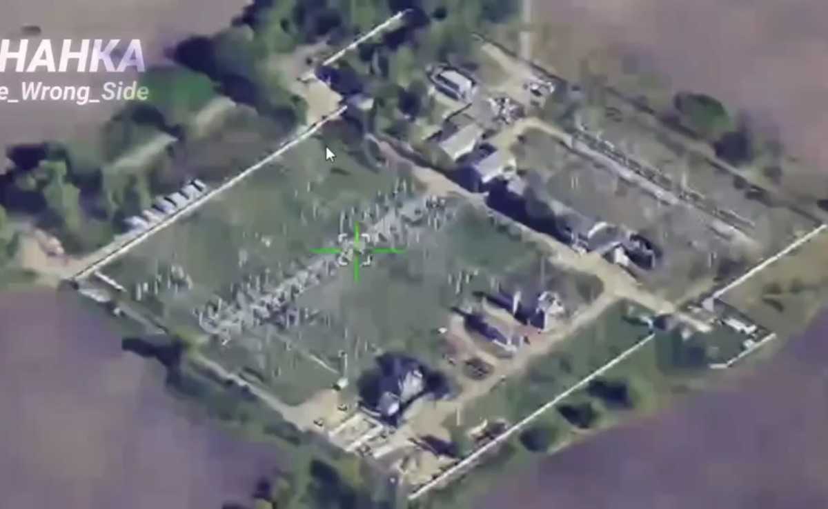 Chernihiv power plant destroyed by Russian Geran. 