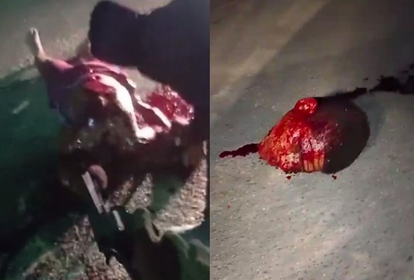 CV Gang Members Behead Dying Rival And Kick His Head Like A Ball