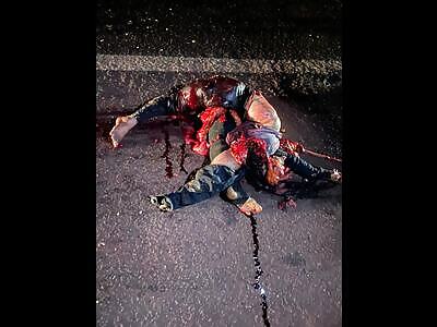 Man turned into a pancake of roads in Brazil