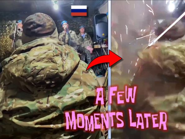 Comrades Watching Cringey Field Musicians Get Blasted