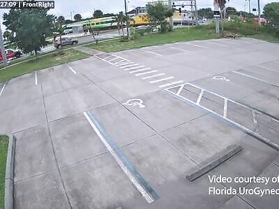 Driver struck by oncoming train while trying to cross the railroad