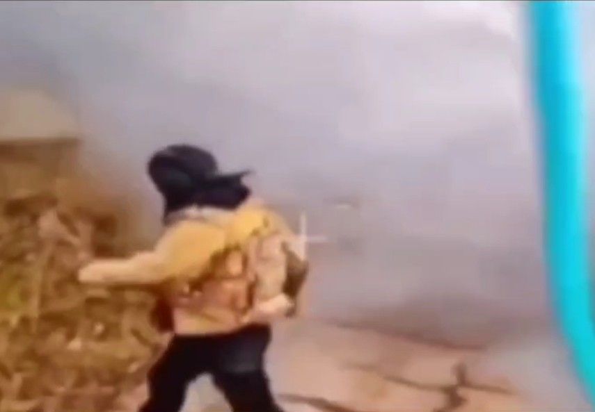 Ukrainian BMP crew killed. 