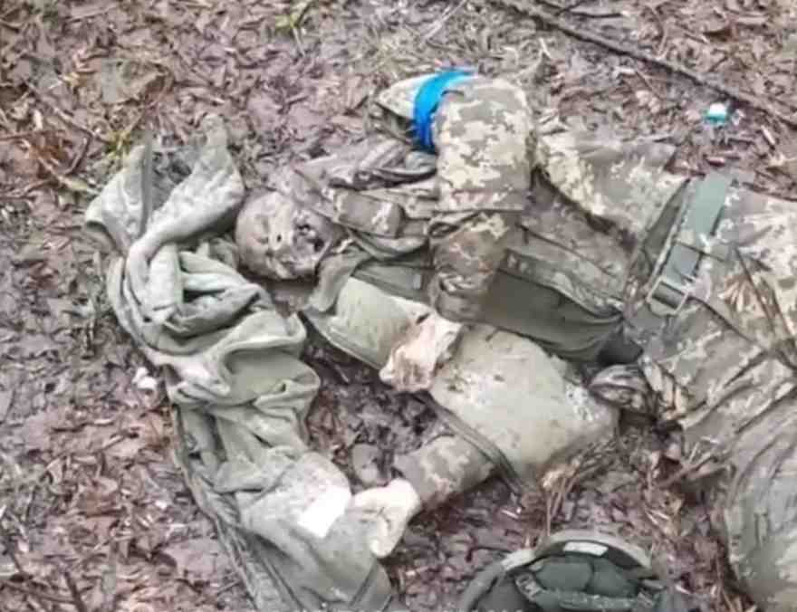 Another Ukrainian reconnaissance team killed.