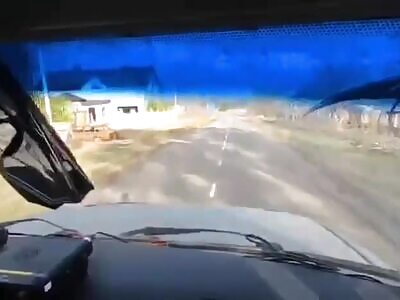 RU POV: Russians were blown up by mines.