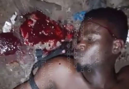 Rival butchered by the BLACK AXE GANG 