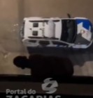 DUDE FALLS FROM BUILDING