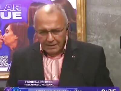 Argentinean politician suddenly collapses and dies on camera