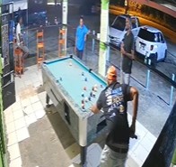 SHOOTING LEAVES ONE DEAD AND FOUR WOUNDED