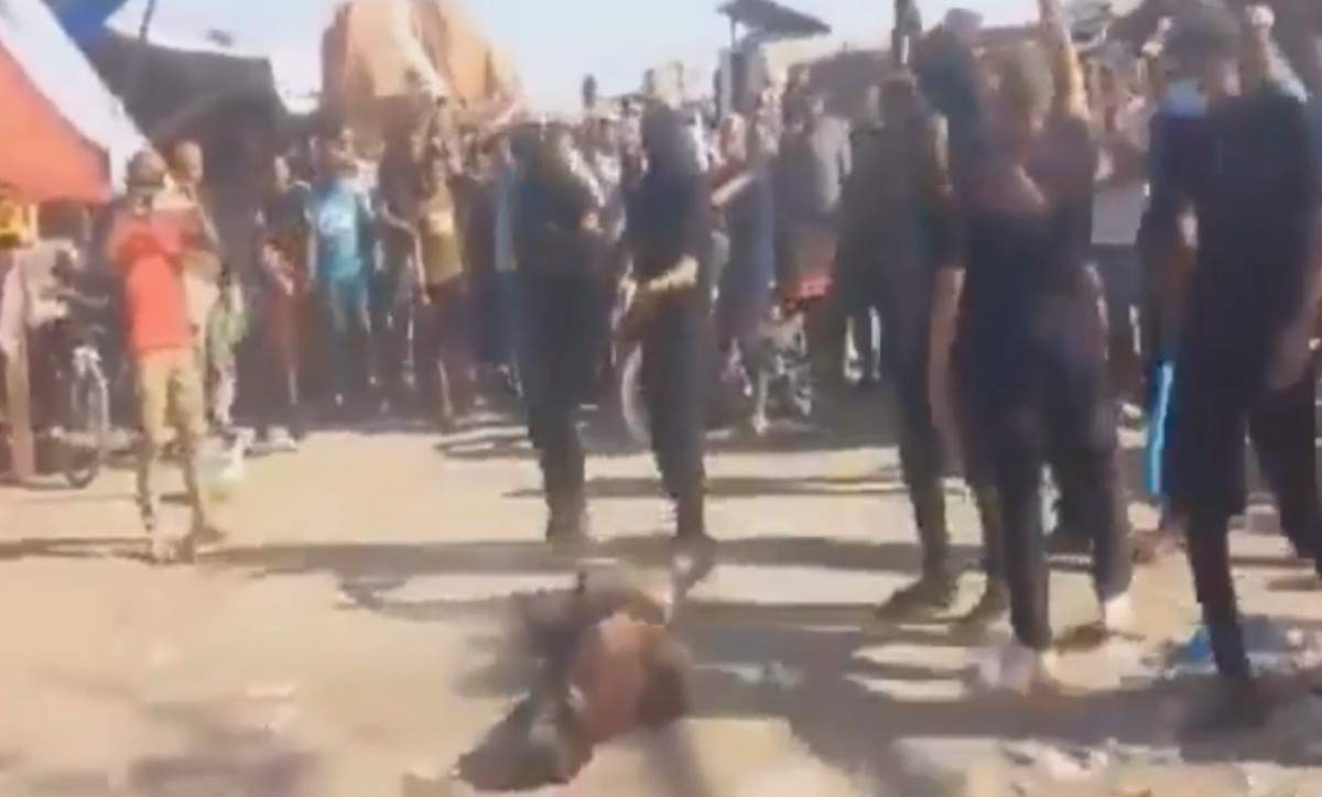 Man Savagely Beaten And Finished Off By HAMAS