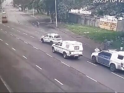 South African Jogger's Last Jog Run...