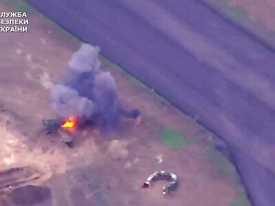 Drones destroyed two Russian Yak-52 aircraft.