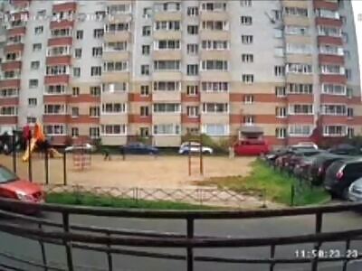 Girl Falls Off 12th Floor