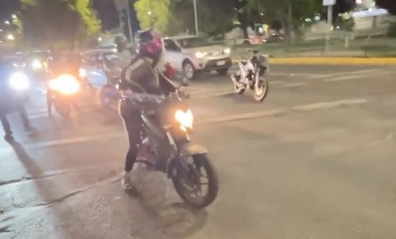MAN THREATENS BIKERS AND RECEIVES PALOTHERAPY