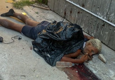 Local drug dealer executed by sicario 