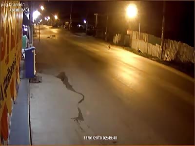 CCTV. ACCIDENT