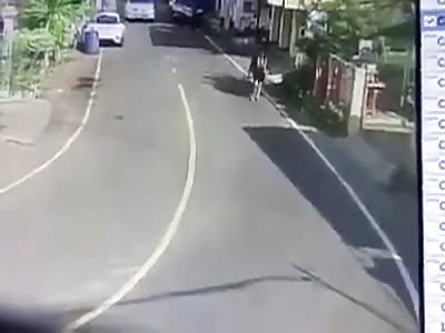 CCTV. ACCIDENT