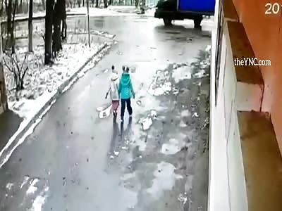 CCTV. Accident