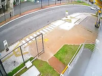 CCTV. Accident