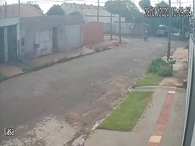 CCTV. Accident