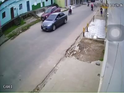 CCTV. Accident