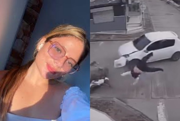 Biker Girl Critically Injured In Traffic Accident