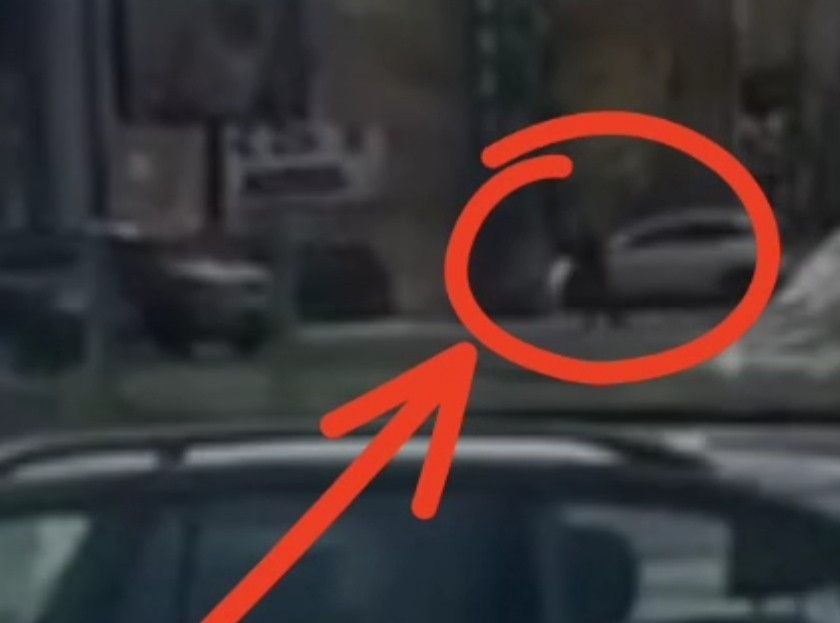 Ukrainian civilian disintegrated by RuZZian Geran. 