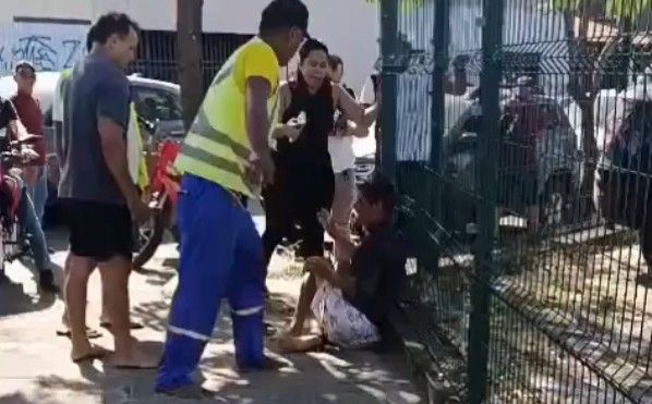 THIEF LEARNING A HARD LESSON