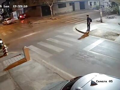 Final Destination: Pedestrian Run Over By Car (Full)