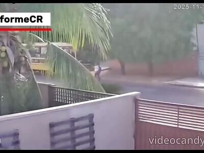 Young Woman Didn't Stand A Chance Against Bus