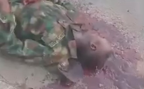 Nigerian Soldier Shot In The Head With Own AK By Mentally Ill Man