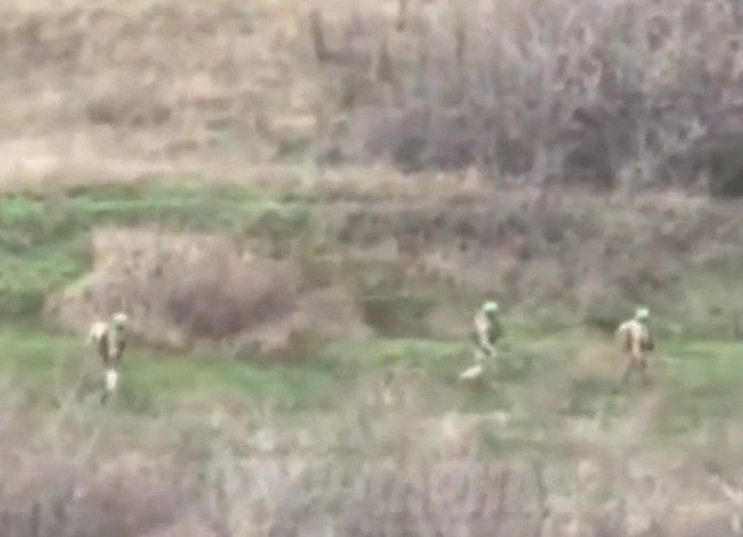 Ukrainians are ambushed.