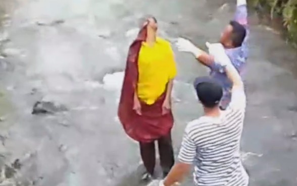 Odin Found Hanging From Bamboo Bridge