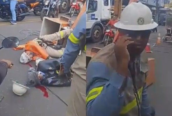 Last Shift Of Electric Company Workers