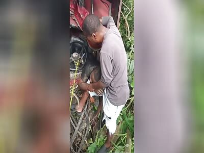 FRIEND SUPPORTING THE DYING