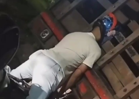 He Became One With A Truck