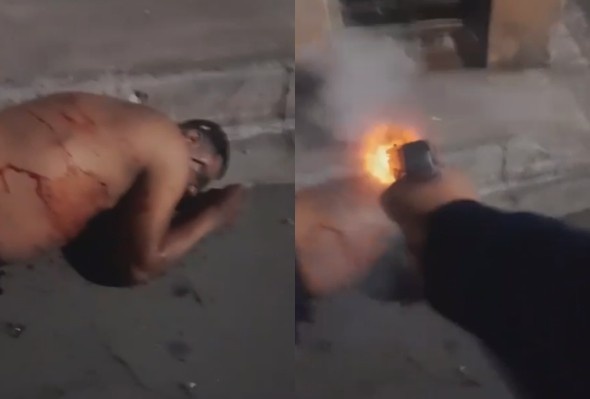 CV Gang Member Fires A Single Shot To Finish Off Rival