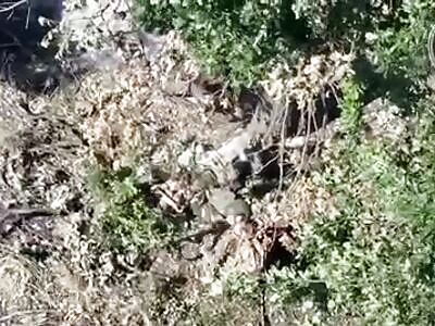 FEMALE RUSSIAN SOLDIER HIT BY FPV DRONE