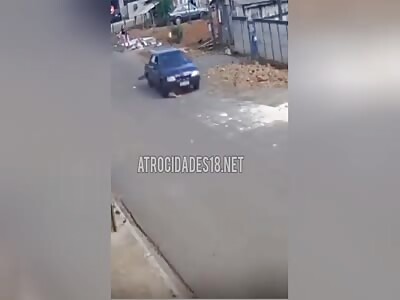 Child run over and dragged