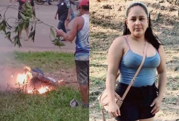 Woman Fried By Live Wire In Brazil