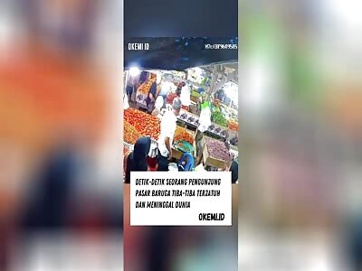 MAN FALLS ILL AND DIES AT THE MARKET