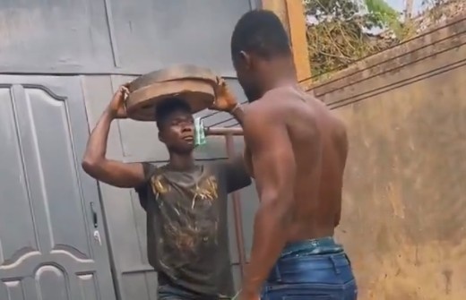 Punished For Stealing From Gym Junkie