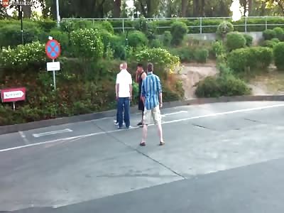 Lol dude could talk the talk but couldn't walk the walk !! KO,ed