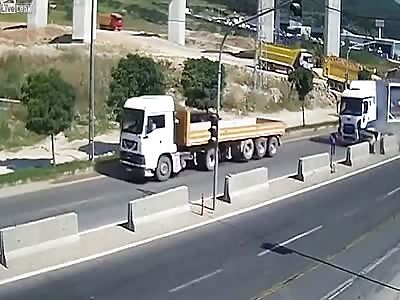 a whole family narrowly escapes death