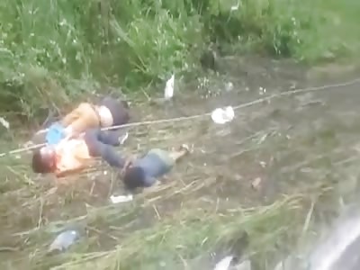 (Better angle)of bus crash that killed 12 in Ecuador!!!