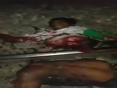 SHOCKING!! Multiple people hit by train sending body parts everywhere !!