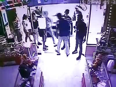 Grenade Attack On Store