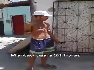 Bandits beat man in slum