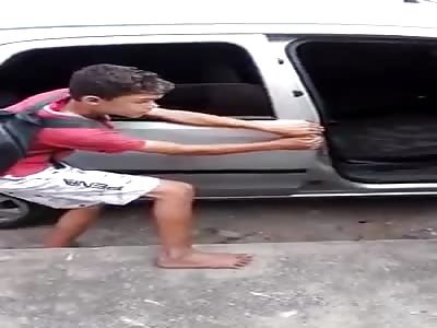 Minor and tortured for stealing