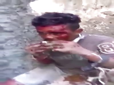 Thief stole chickens and was forced to eat feces