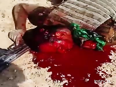 Islamic state on the battlefield in north Bagdad 